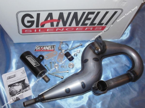 vue d'ensemble Pot d'échappement GIANNELLI pour PIAGGIO VESPA PX, LML STAR 125  150cc 2 temps