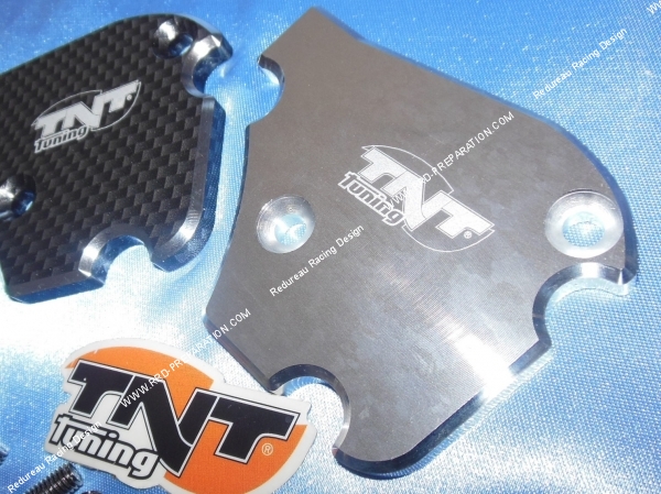 vue Obturateur de pompe à huile TNT Tuning pour suppression de pompe à huile sur DERBI EURO3