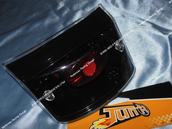 vue Feu arrière pour booster MBK spirit et YAMAHA bw's après 2004 TUN’R type lexus BLACK