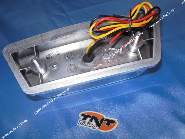 vue Feu arrière pour booster MBK STUNT et YAMAHA SLIDER TNT TUNING à led