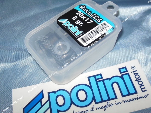 vue Jeu de 6 galets POLINI en Ø20X17mm grammage aux choix