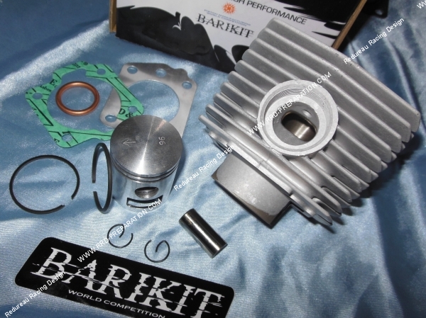 vue Kit 50cc Ø39mm BARIKIT aluminium air pour MBK 88, AV44...  motobecane av7 (arrondi)