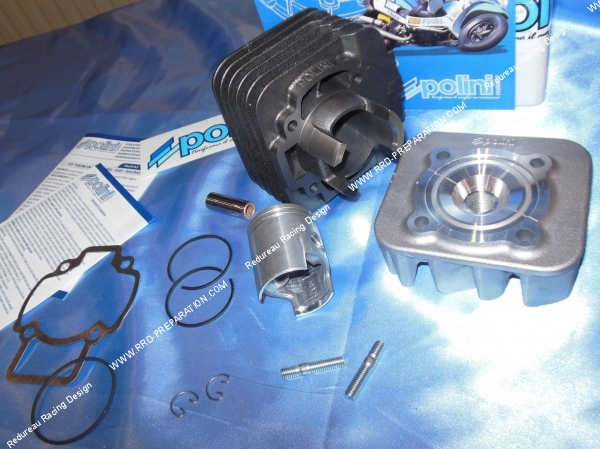 vue Kit 50cc Ø40mm AIRSAL luxe aluminium pour PEUGEOT horizontal air (ludix, speedfight 3, new vivacity,...)