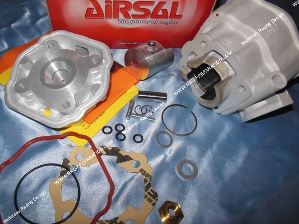 vue Kit 50cc haut moteur Ø39,9mm AIRSAL aluminium DERBI euro 1 & 2