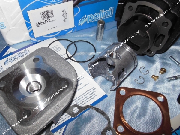vue Kit 70cc Ø47,6mm (axe de 12mm) POLINI Sport bi-segment fonte pour KEEWAY, CPI,...