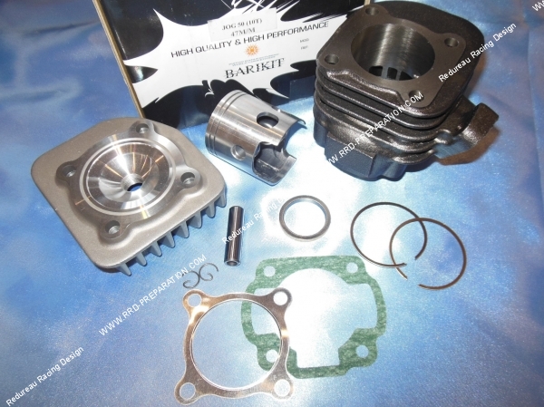 vue Kit 70cc Ø47mm BARIKIT bi-segment fonte (axe de 10mm) minarelli horizontal air (ovetto, neos, ...)