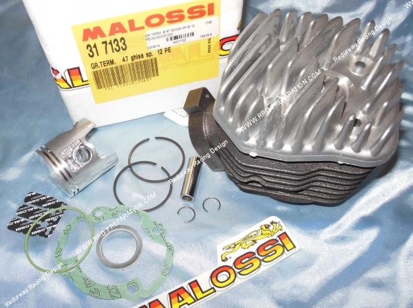 vue Kit 70cc Ø47mm MALOSSI fonte pour scooter PEUGEOT air avant 2007 (buxy, tkr, speedfight...)