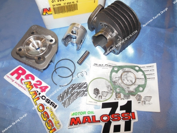 vue Kit 70cc Ø47mm MALOSSI fonte scooter KYMCO AGILITY, DINK, PEOPLE,...