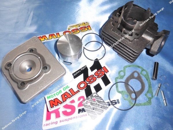 vue Kit 70cc Ø47mm (axe de 10mm) fonte MALOSSI pour DERBI Air (ATLANTIS, PADDOCK, PREDATOR...)