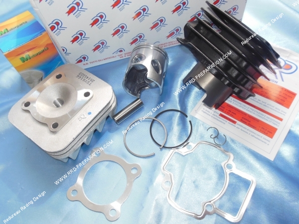 vue Kit 70cc Ø48mm DR Racing bi-segment fonte PIAGGIO  GILERA Air (Typhoon, NRG...)