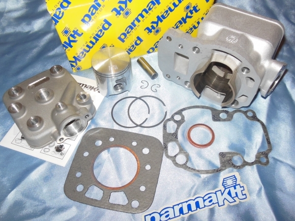vue Kit 70cc Ø48mm PARMAKIT aluminium pour moto SUZUKI 50cc RMX et SMX