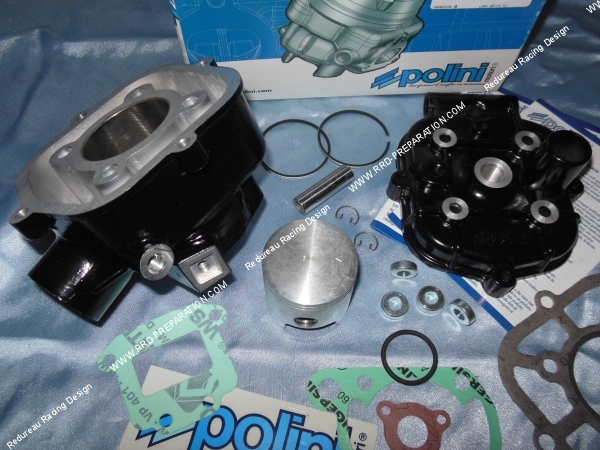 vue Kit 70cc POLINI W aluminium Ø47mm complet MINARELLI RV6, RV5, RV4, RV3