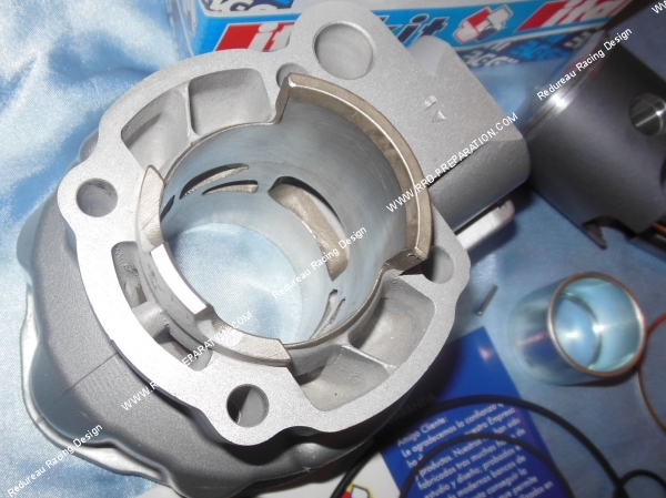 vue Kit 80cc ITALKIT Racing aluminium Ø48mm (spécial course 44mm, sans culasse) pour minarelli am6