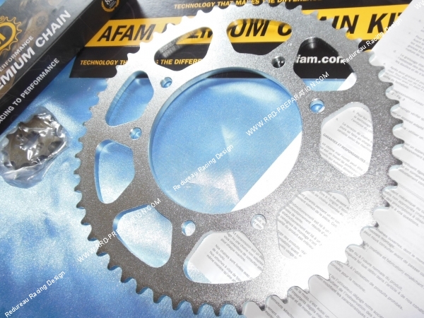 vue Kit chaîne AFAM 420  11X53 DERBI SENDA DRD RACING SM 2006 a 2010