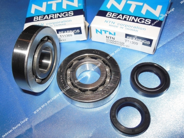 vue Kit de roulements de vilebrequin + joints spi CGN renforcé pour scooter PIAGGIO  GILERA (Typhoon, NRG...)