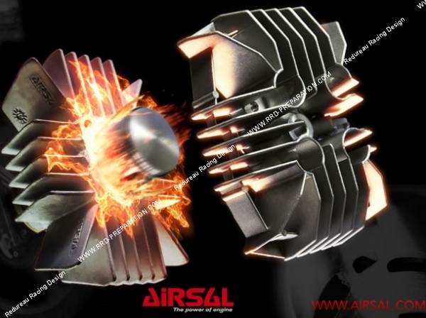 photo kit 70 47mm airsal derbi variant aluminium avec culasse