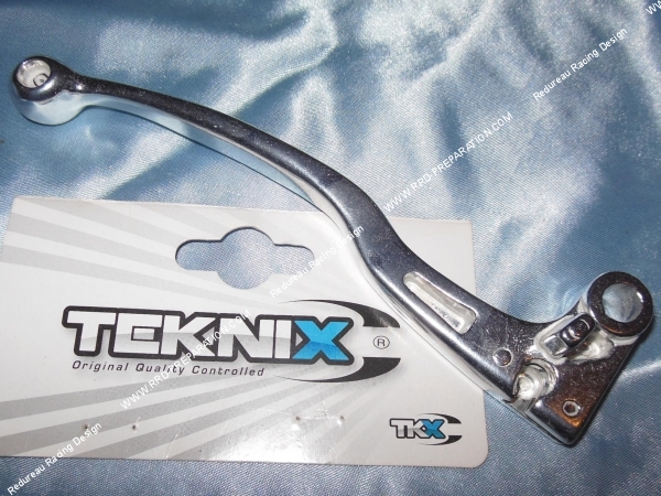 vue Levier d'embrayage TEKNIX chromé MBK X-POWER, YAMAHA TZR 50 et 125cc jusqu'à 2003