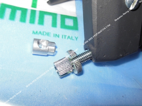 vue Levier frein gauche complet avec starter DOMINO pour PIAGGIO CIAO, SI, BRAVO, BOXER...