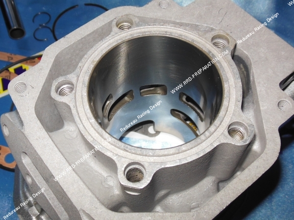 vue admission Kit 140cc ITALKIT pour moteur 125cc ROTAX 122, aprilia RS, AF1, EUROPA, PEGASO, et autres 2 temps