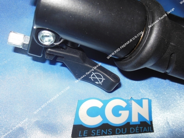vue Poignée de frein gauche avec starter  levier, type origine pour PEUGEOT 103 sp, mv, mvl, lm, vogue...