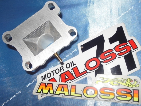 vue Pipe d'admission rigide MALOSSI Ø21 X 24mm pour moto HONDA MTX, NSR 50...