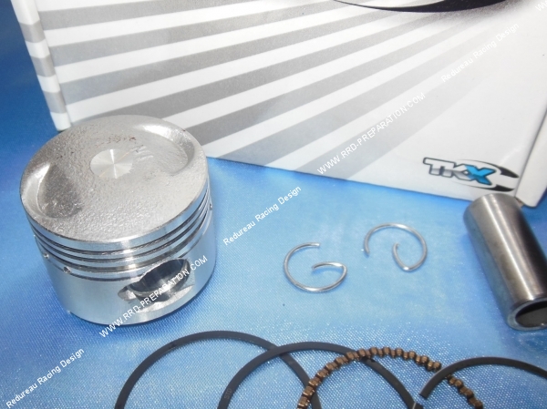vue Piston Ø39mm de rechange pour kit TEKNIX aluminium 50cc sur KYMCO AGILITY / scooter chinois 4 temps
