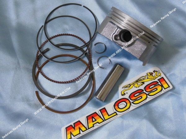 vue Piston 3 segments MALOSSI by VERTEX Ø67mm axe 13mm pour kit 166cc MALOSSI sur moto 125cc 4 temps