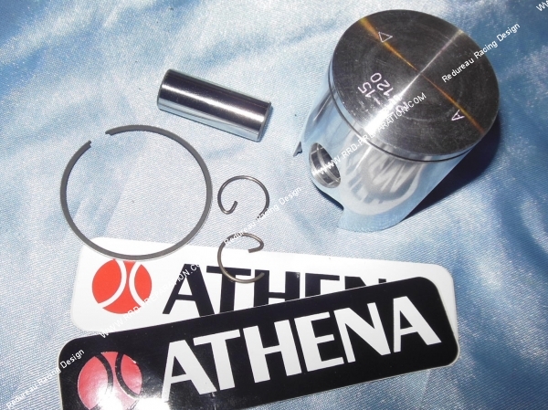 vue Piston ATHENA Racing Ø40mm pour kit 50cc ATHENA aluminium mono segment sur scooter HONDA, KYMCO, BSV, SYM...