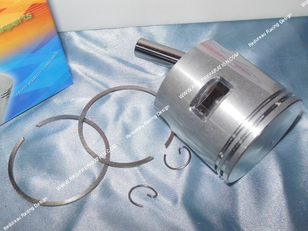 vue Piston bi segments DR Racing pour kit Ø50mm 85cc DR Racing fonte sur scooter Vespa