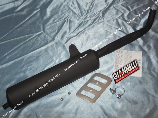 vue Pot d'échappement GIANNELLI Original Power Ovale pour PIAGGIO CIAO, PX...