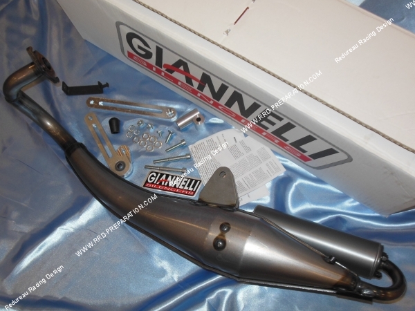 vue Pot d'échappement GIANNELLI EXTRA V2 pour scooter KYMCO people 50, SYM...
