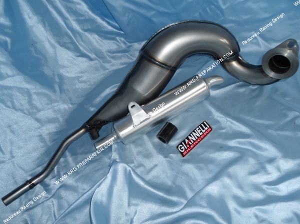 vue Pot d'échappement GIANNELLI pour HONDA NSR 125cc 2 temps 1988 à 1991