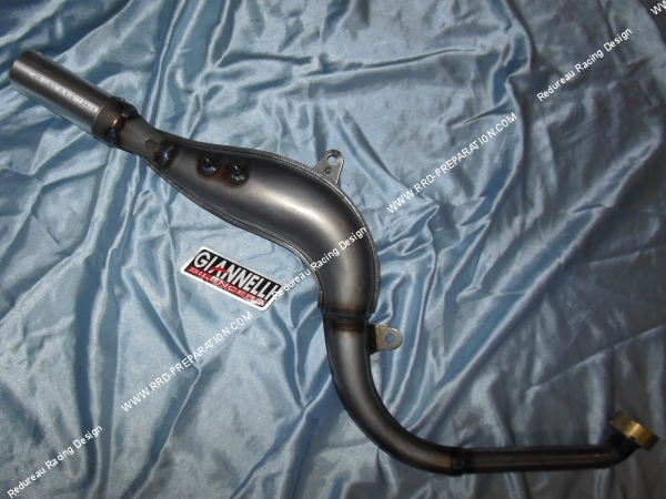 vue Pot d'échappement GIANNELLI pour YAMAHA CHAPPY 50cc 1990 à 2001 silencieux aluminium