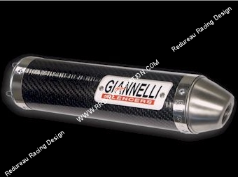 vue Pot d' échappement GIANNELLI passage haut pour APRILIA MX, RX 2002 à 2005