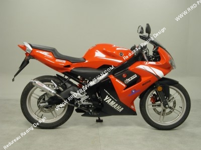 vue Pot d'échappement GIANNELLI STREET 2T pour YAMAYA TZR  MBK X-POWER
