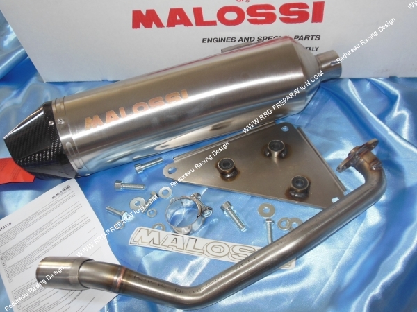 vue Pot d'échappement MALOSSI RX pour maxi scooter HONDA PCX 125cc