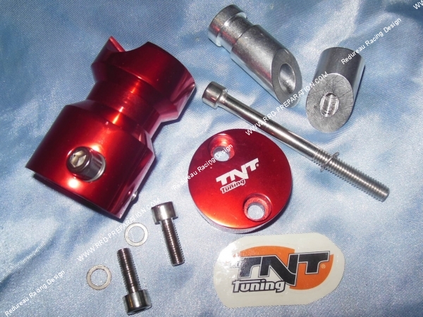 vue Potence TNT Tuning couleurs au choix pour scooter PIAGGIO TYPHOON, NRG...