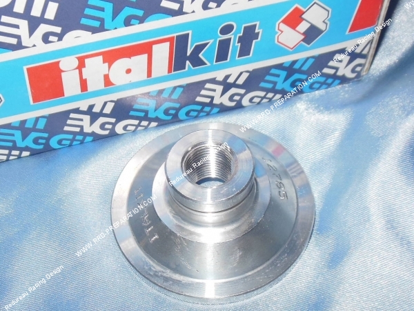 vue Plot de culasse Ø48mm hémisphérique ITALKIT pour pack et kit Racing 80cc sur DERBI euro 3