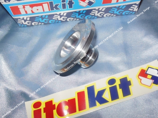 vue Plot de culasse Ø48mm tronconique ITALKIT pour kit Racing 75cc sur minarelli am6