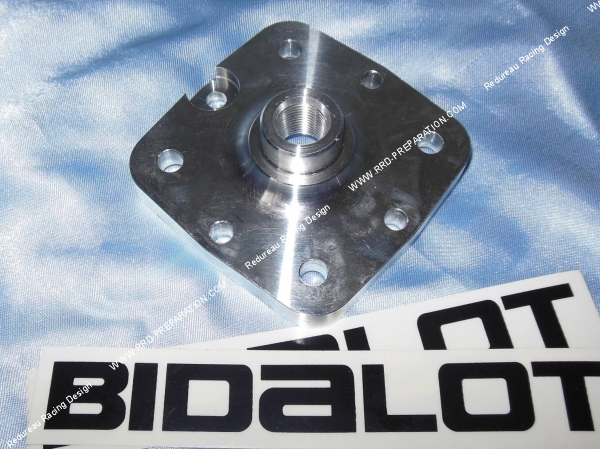 vue Plot de culasse Ø50mm hémisphérique BIDALOT pour kit 94cc RACING FACTORY sur minarelli am6, DERBI euro 3