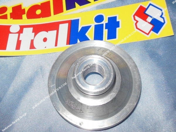 vue Plot de culasse Ø50mm tronconique ITALKIT pour pack et kit Racing 85cc sur minarelli am6