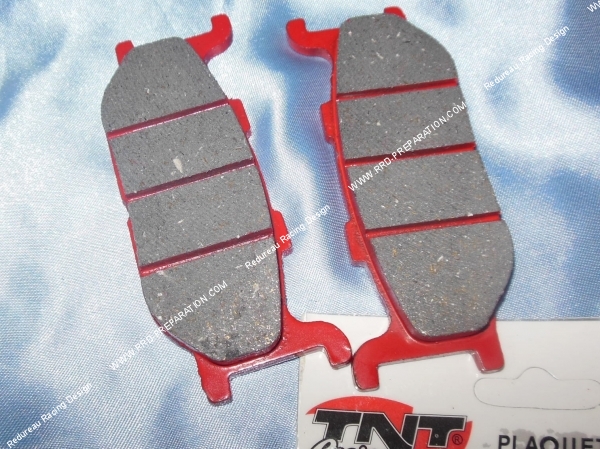 Plaquettes de frein TNT Racing avant pour maxi-scooter YAMAHA TMAX 500cc 2001 a 2003