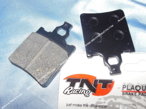 vue Plaquettes de frein TNT Racing pour mécaboite APRILIA RS...