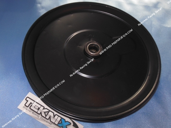 vue Plateau, poulie TEKNIX acier renforcé avec pignon de 11 dents pour MBK 51  MOTOBECANE