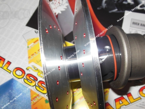 vue percage Correcteur de couple MALOSSI MHR Aluminium grande plage pour scooter minarelli (booster, bw's, nitro, aerox...)