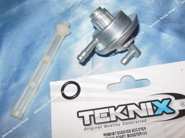 vue Robinet à dépression TEKNIX pour scooters et mécaboiteRobinet à dépression TEKNIX pour scooters et mécaboite