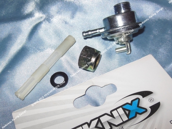 vue Robinet d'essence à dépression TEKNIX pour scooters moteur chinois GY6