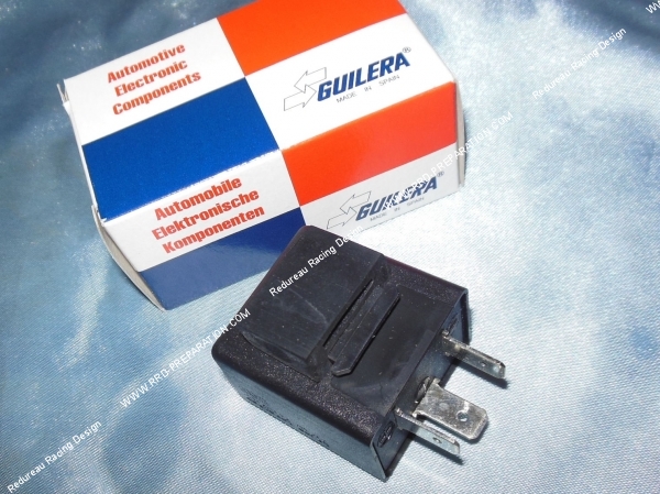 vue Relais / centrale clignotant GUILERA pour PEUGEOT XR7, XP7, XPS... 50cc