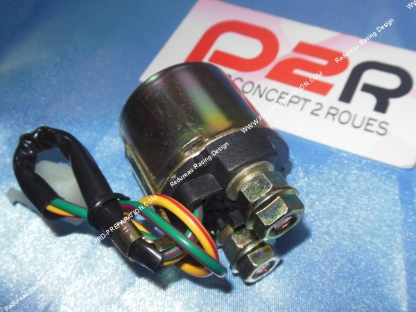 vue Relais  centrale démarreur P2R pour scooter 4temps GY6, PEUGEOT KISBEE, SYM ORBIT, KYMCO AGILITY... 50cc