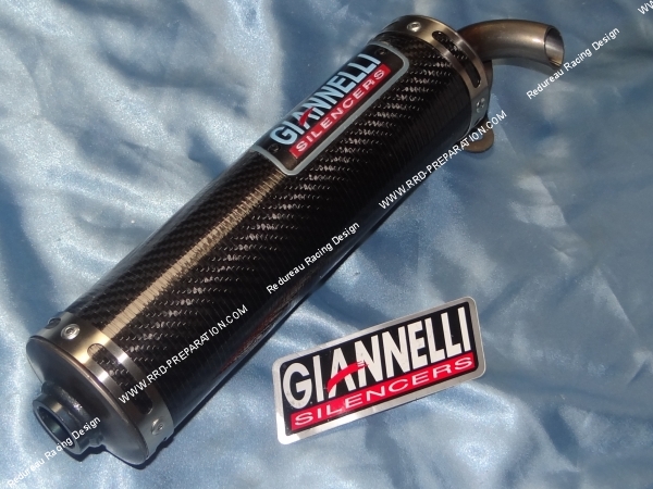 vue Silencieux, cartouche pour échappement GIANNELLI SHOT V4 couleurs au choix